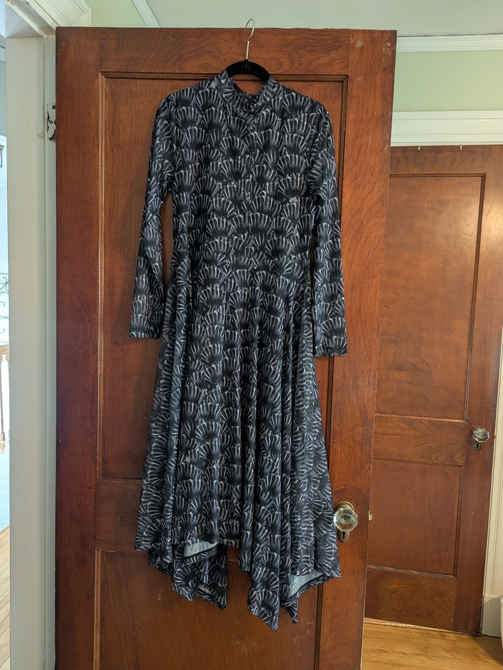 Blue Patterned Mint Velvet Dress